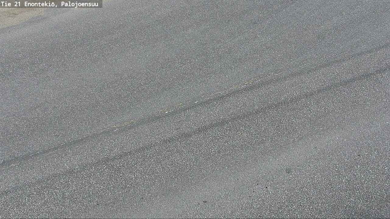 Weather Camera Image Road 21 Enontekiö, Palojoensuu, Enontekiö, Lappi
