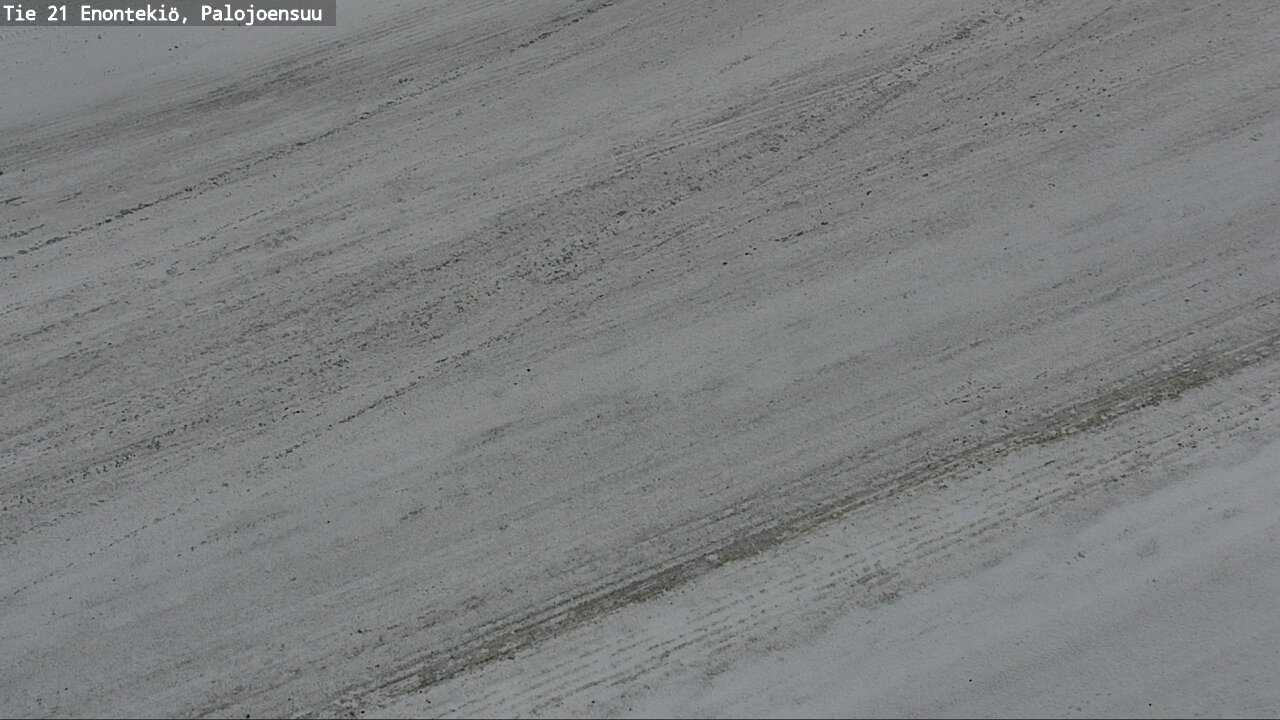 Weather Camera Image Road 21 Enontekiö, Palojoensuu, Enontekiö, Lappi
