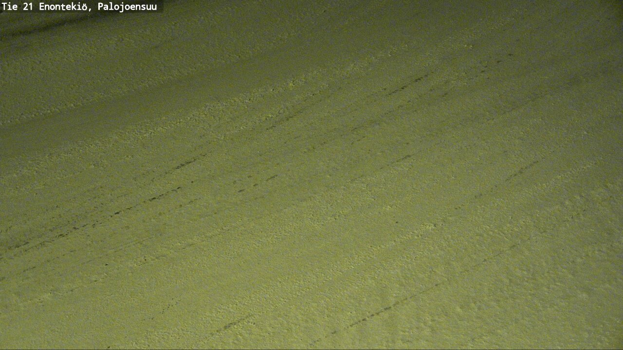 Weather Camera Image Road 21 Enontekiö, Palojoensuu, Enontekiö, Lappi