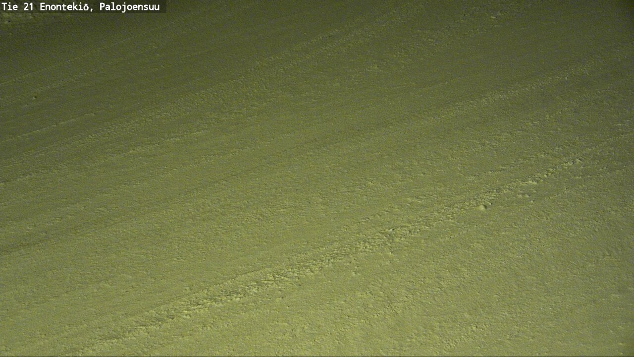 Weather Camera Image Road 21 Enontekiö, Palojoensuu, Enontekiö, Lappi