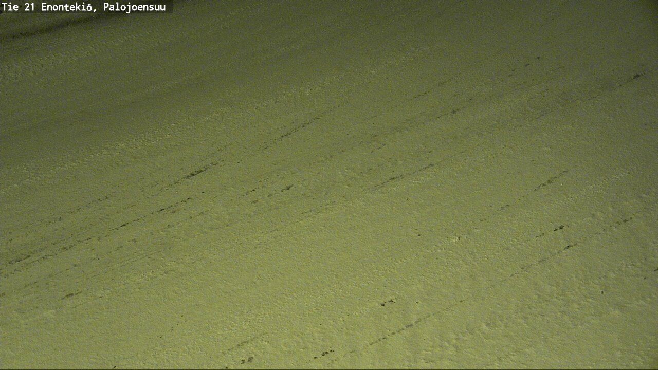Weather Camera Image Road 21 Enontekiö, Palojoensuu, Enontekiö, Lappi