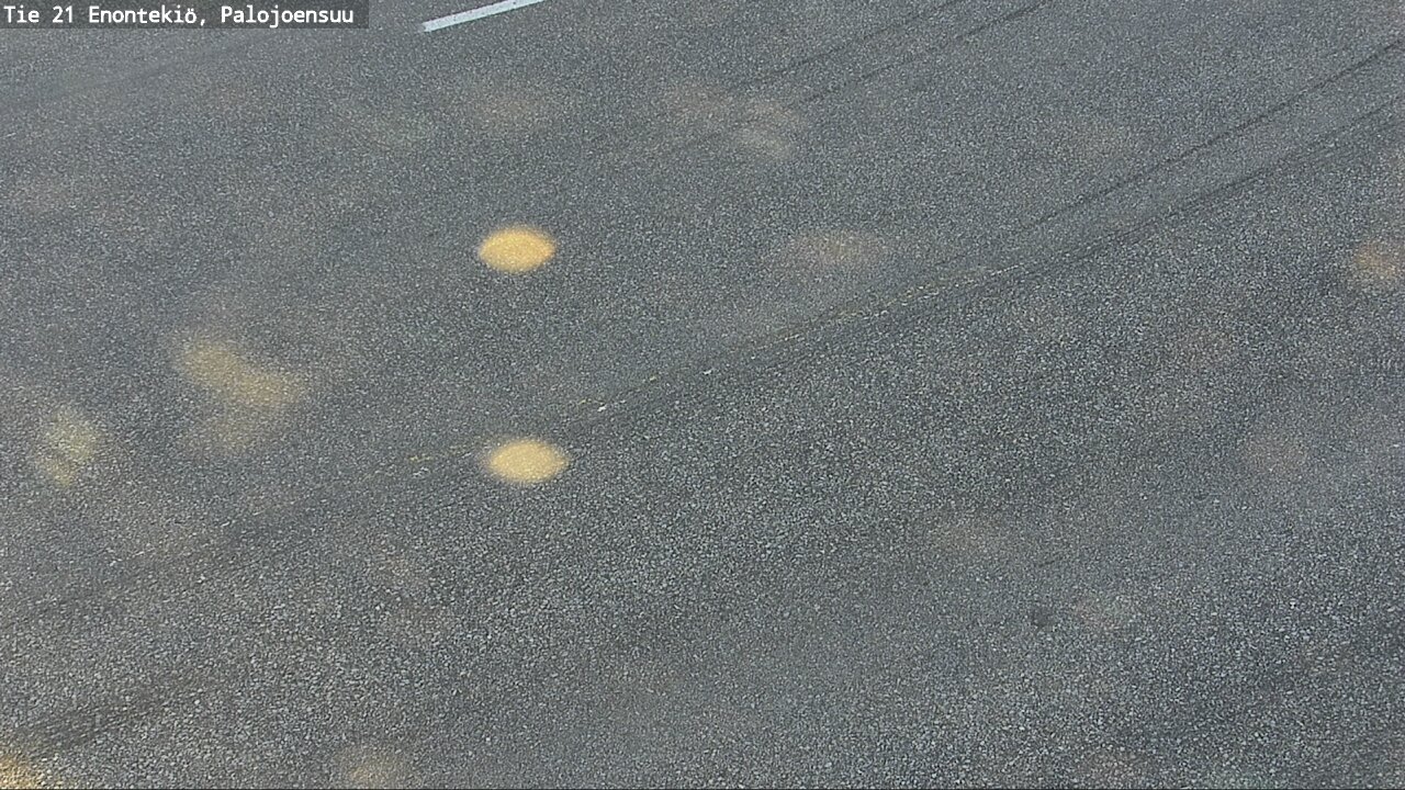 Weather Camera Image Väg 21 Enontekis, Palojoensuu, Enontekiö, Lappi