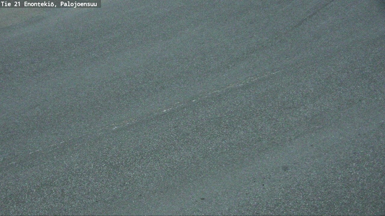 Weather Camera Image Road 21 Enontekiö, Palojoensuu, Enontekiö, Lappi