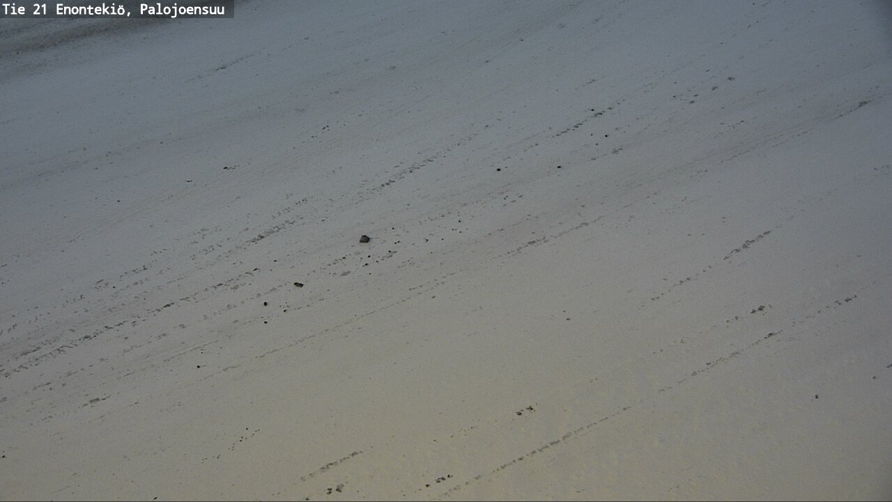Weather Camera Image Väg 21 Enontekis, Palojoensuu, Enontekiö, Lappi
