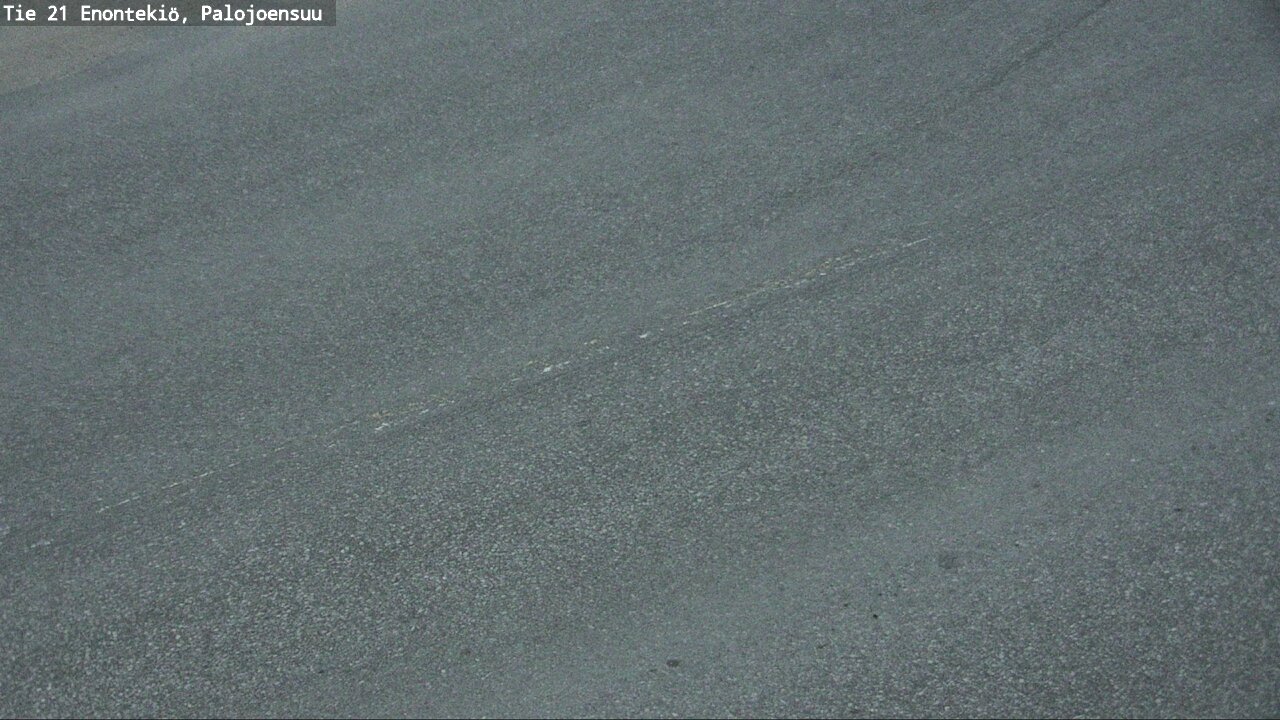 Weather Camera Image Road 21 Enontekiö, Palojoensuu, Enontekiö, Lappi
