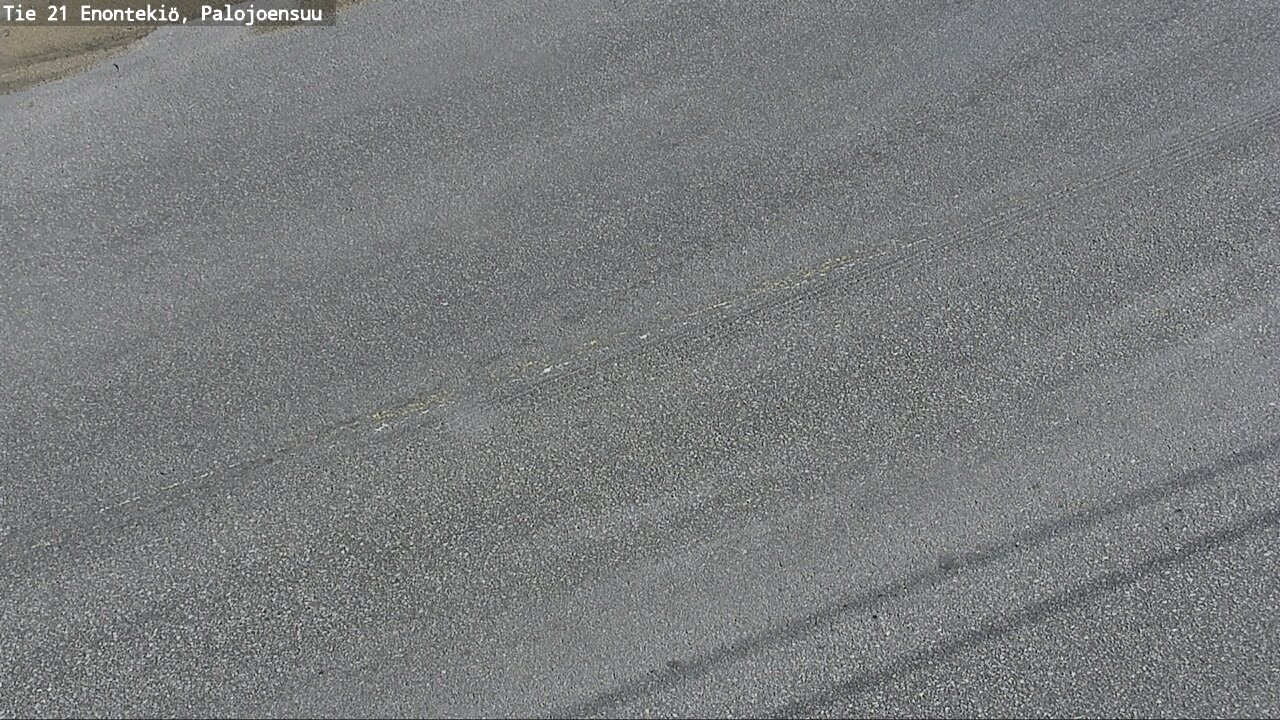 Weather Camera Image Väg 21 Enontekis, Palojoensuu, Enontekiö, Lappi