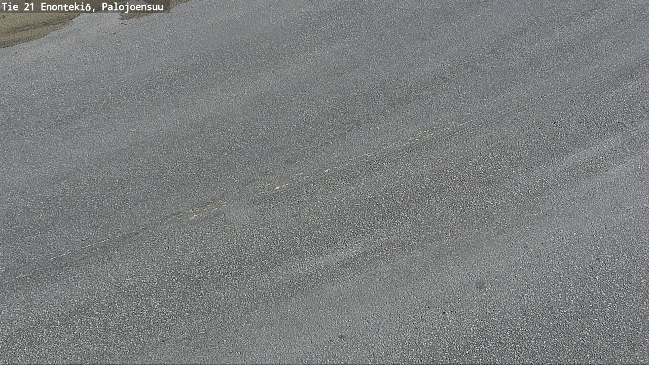 Weather Camera Image Väg 21 Enontekis, Palojoensuu, Enontekiö, Lappi