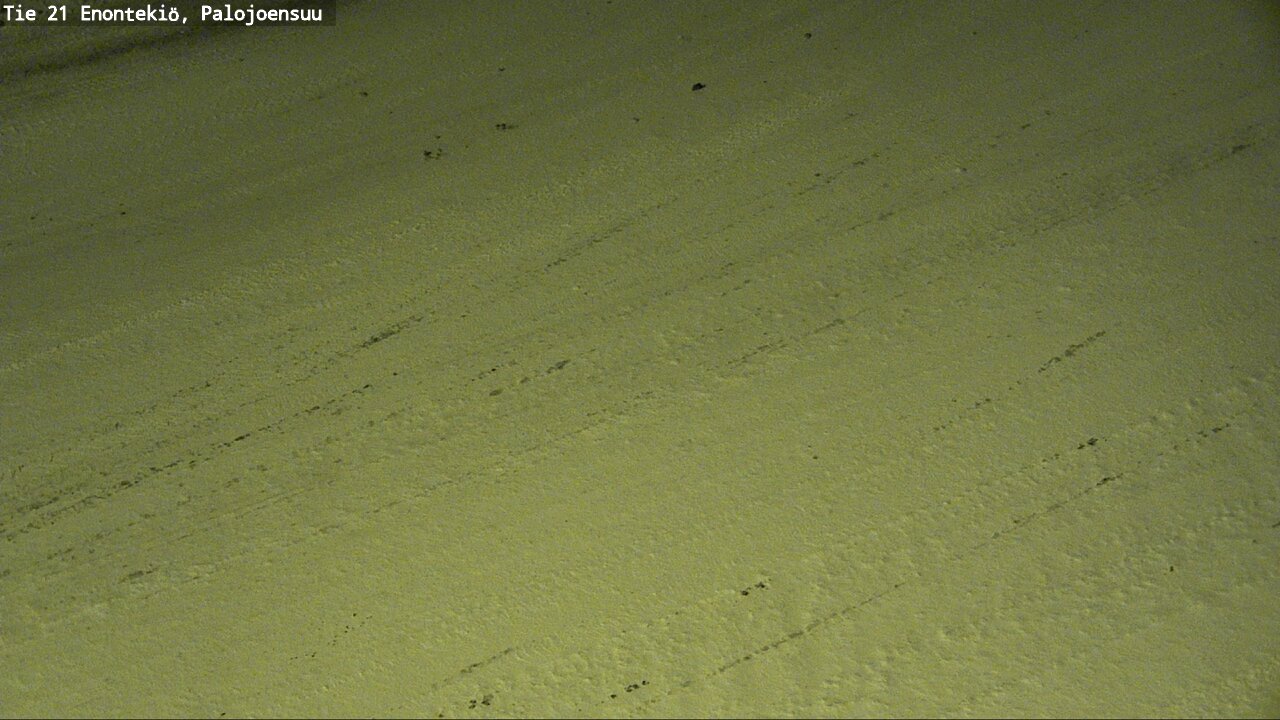 Weather Camera Image Road 21 Enontekiö, Palojoensuu, Enontekiö, Lappi