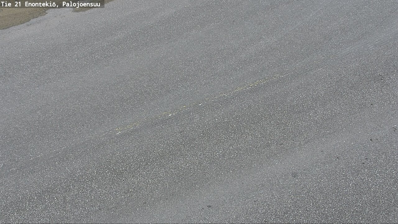 Weather Camera Image Road 21 Enontekiö, Palojoensuu, Enontekiö, Lappi