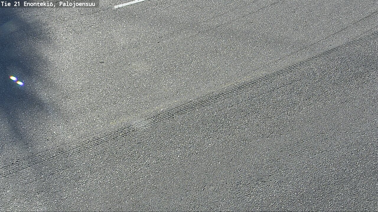 Weather Camera Image Road 21 Enontekiö, Palojoensuu, Enontekiö, Lappi