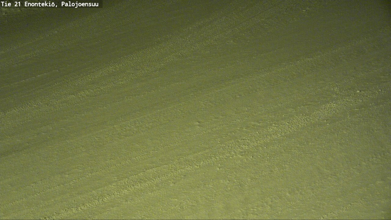 Weather Camera Image Road 21 Enontekiö, Palojoensuu, Enontekiö, Lappi