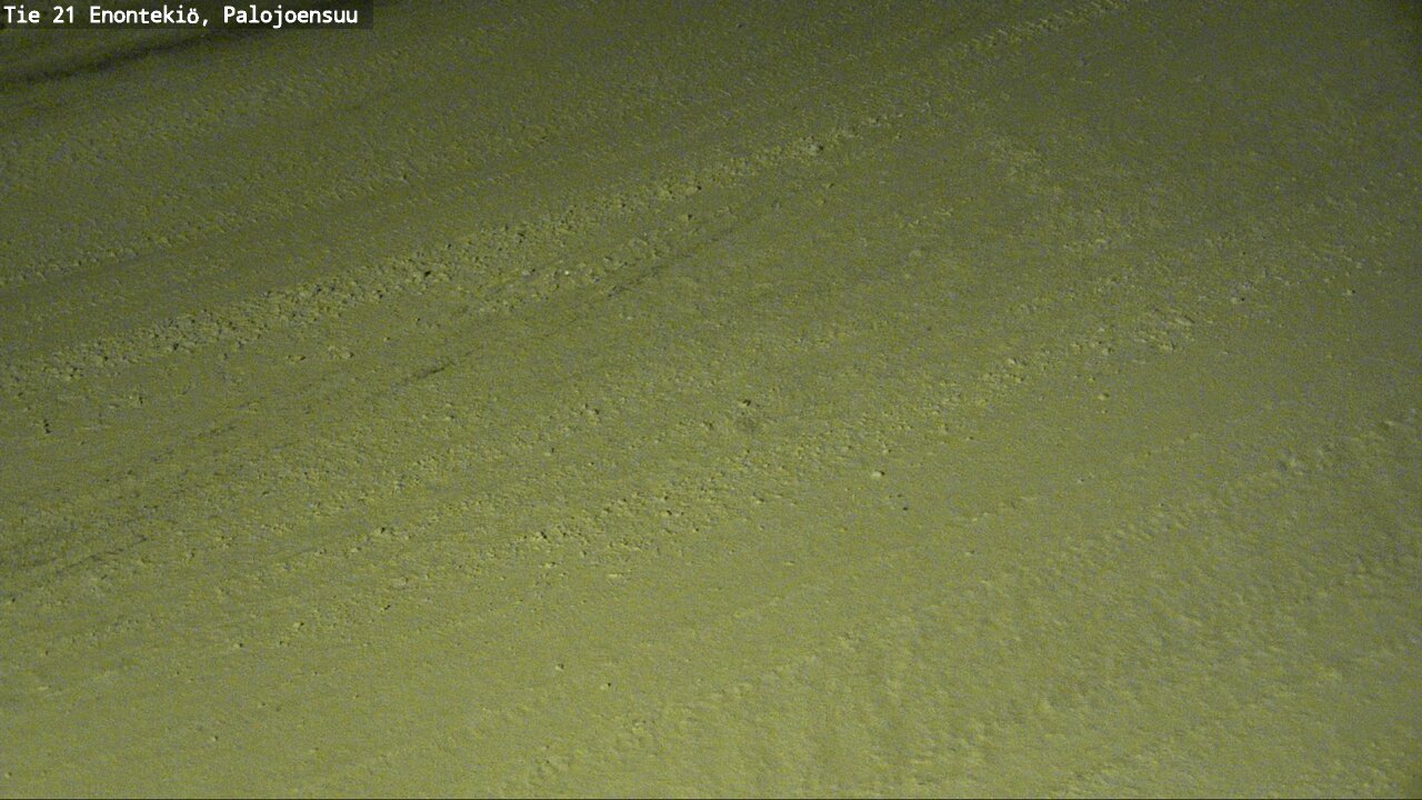 Weather Camera Image Road 21 Enontekiö, Palojoensuu, Enontekiö, Lappi