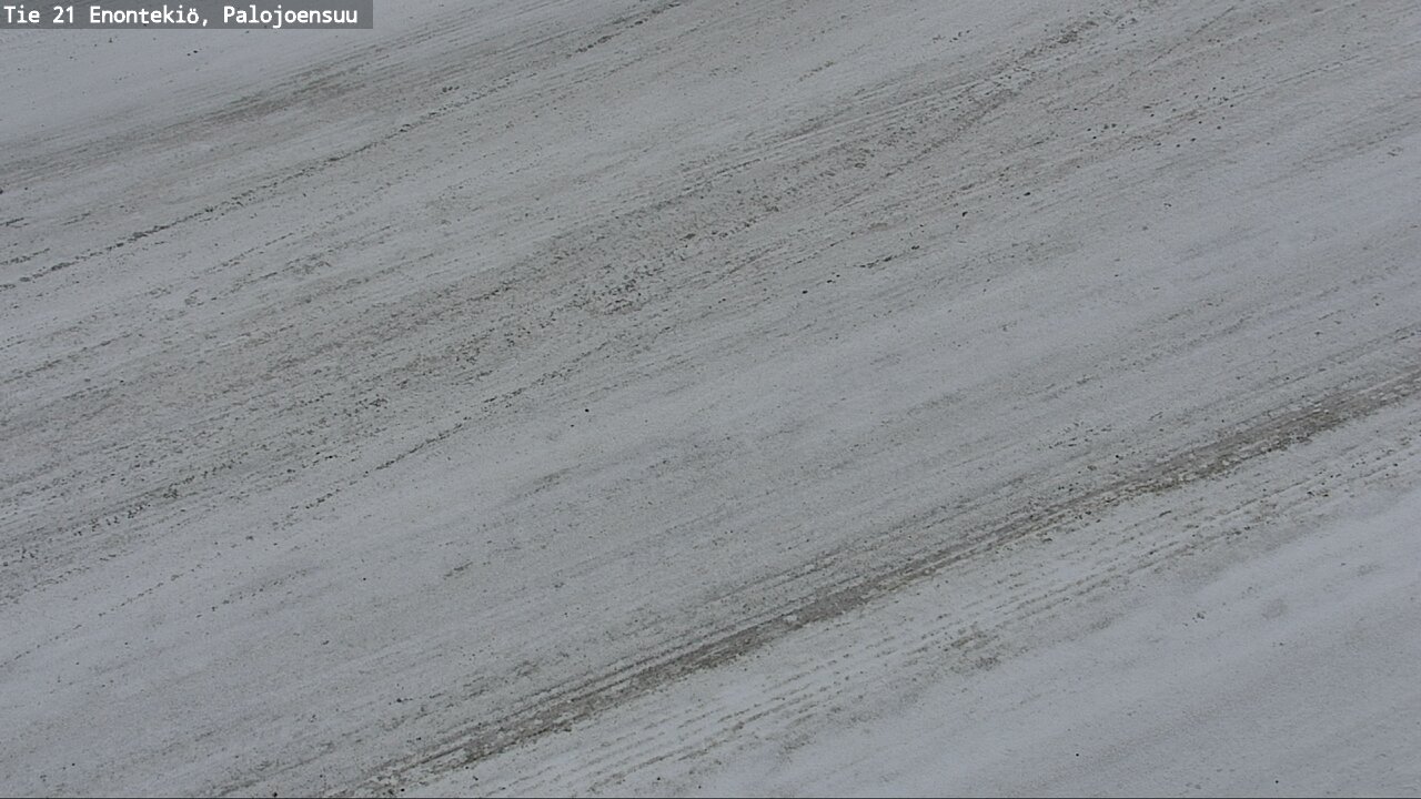 Weather Camera Image Road 21 Enontekiö, Palojoensuu, Enontekiö, Lappi