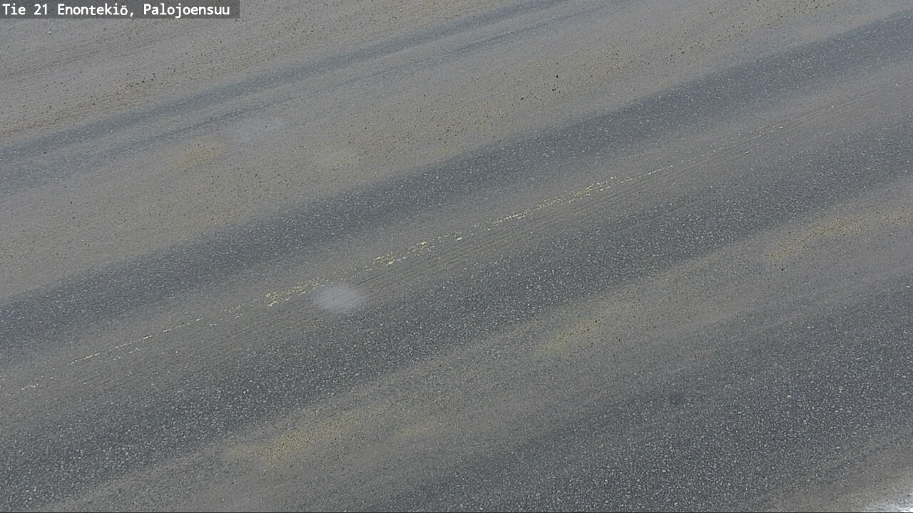 Weather Camera Image Road 21 Enontekiö, Palojoensuu, Enontekiö, Lappi