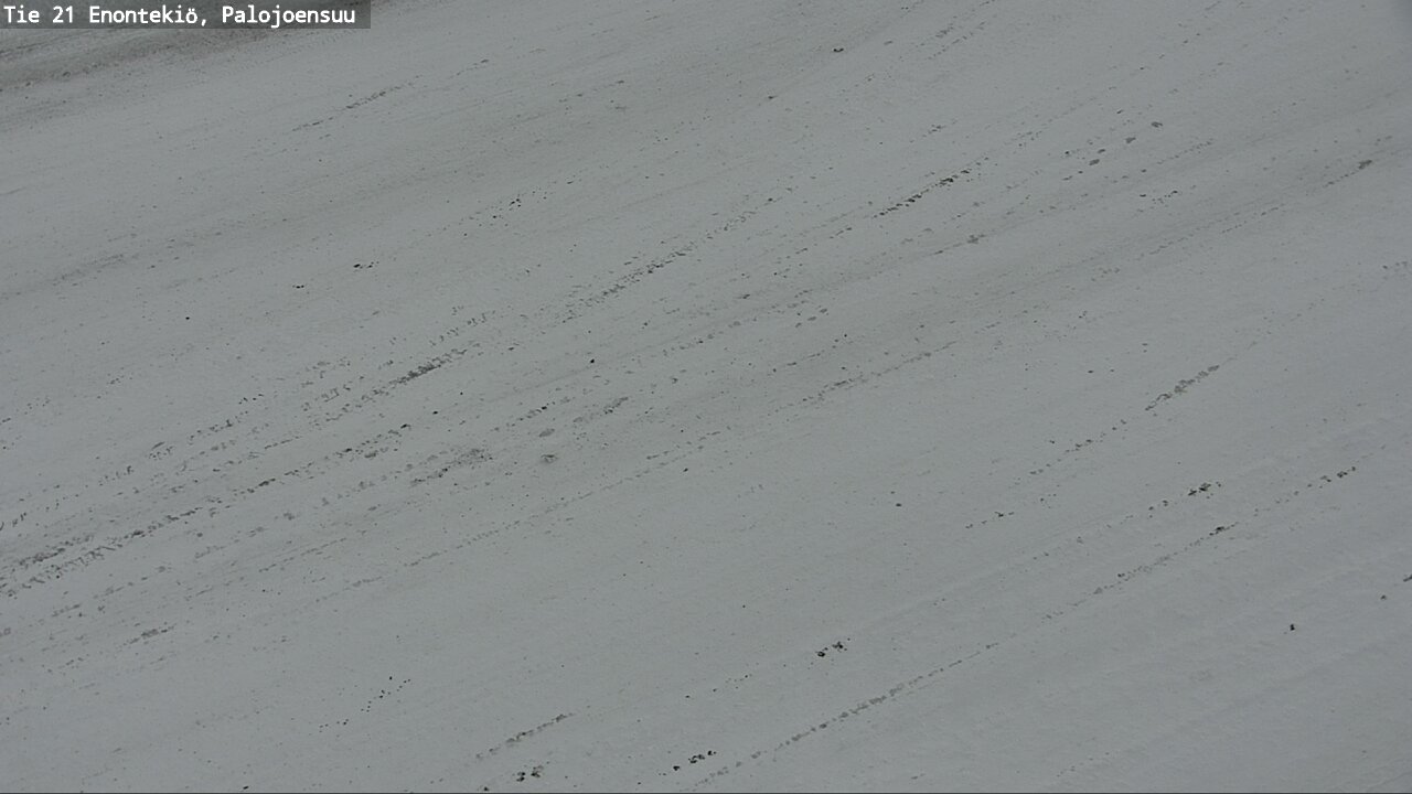 Weather Camera Image Väg 21 Enontekis, Palojoensuu, Enontekiö, Lappi