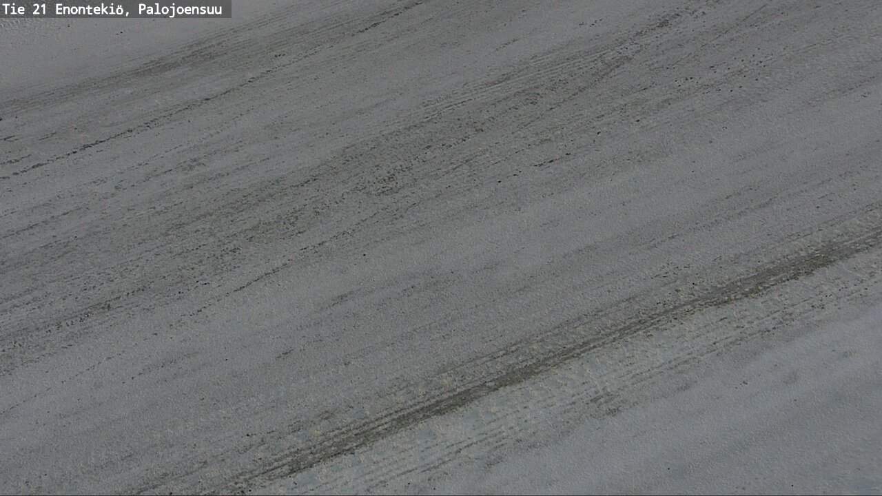 Weather Camera Image Road 21 Enontekiö, Palojoensuu, Enontekiö, Lappi