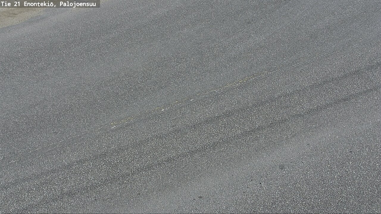 Weather Camera Image Road 21 Enontekiö, Palojoensuu, Enontekiö, Lappi