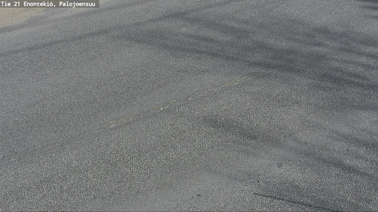 Weather Camera Image Road 21 Enontekiö, Palojoensuu, Enontekiö, Lappi