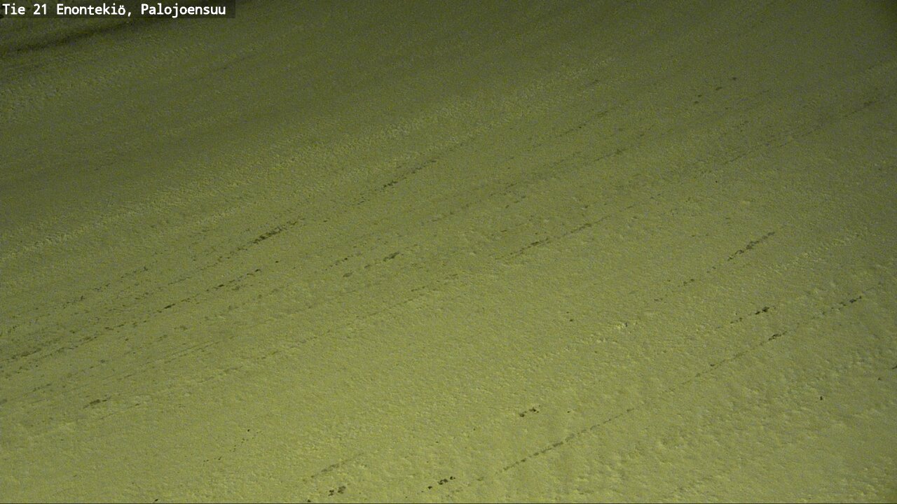 Weather Camera Image Road 21 Enontekiö, Palojoensuu, Enontekiö, Lappi