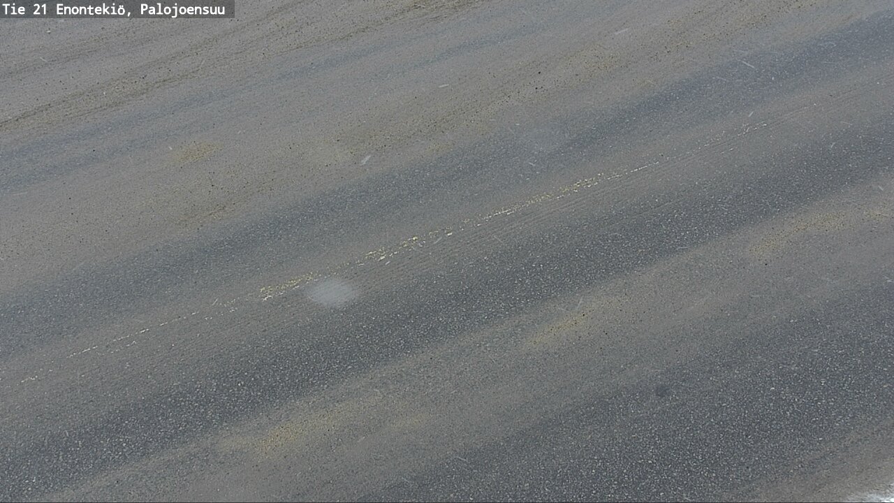 Weather Camera Image Road 21 Enontekiö, Palojoensuu, Enontekiö, Lappi