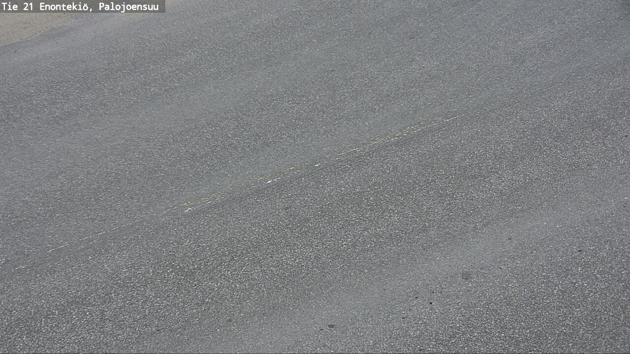 Weather Camera Image Road 21 Enontekiö, Palojoensuu, Enontekiö, Lappi