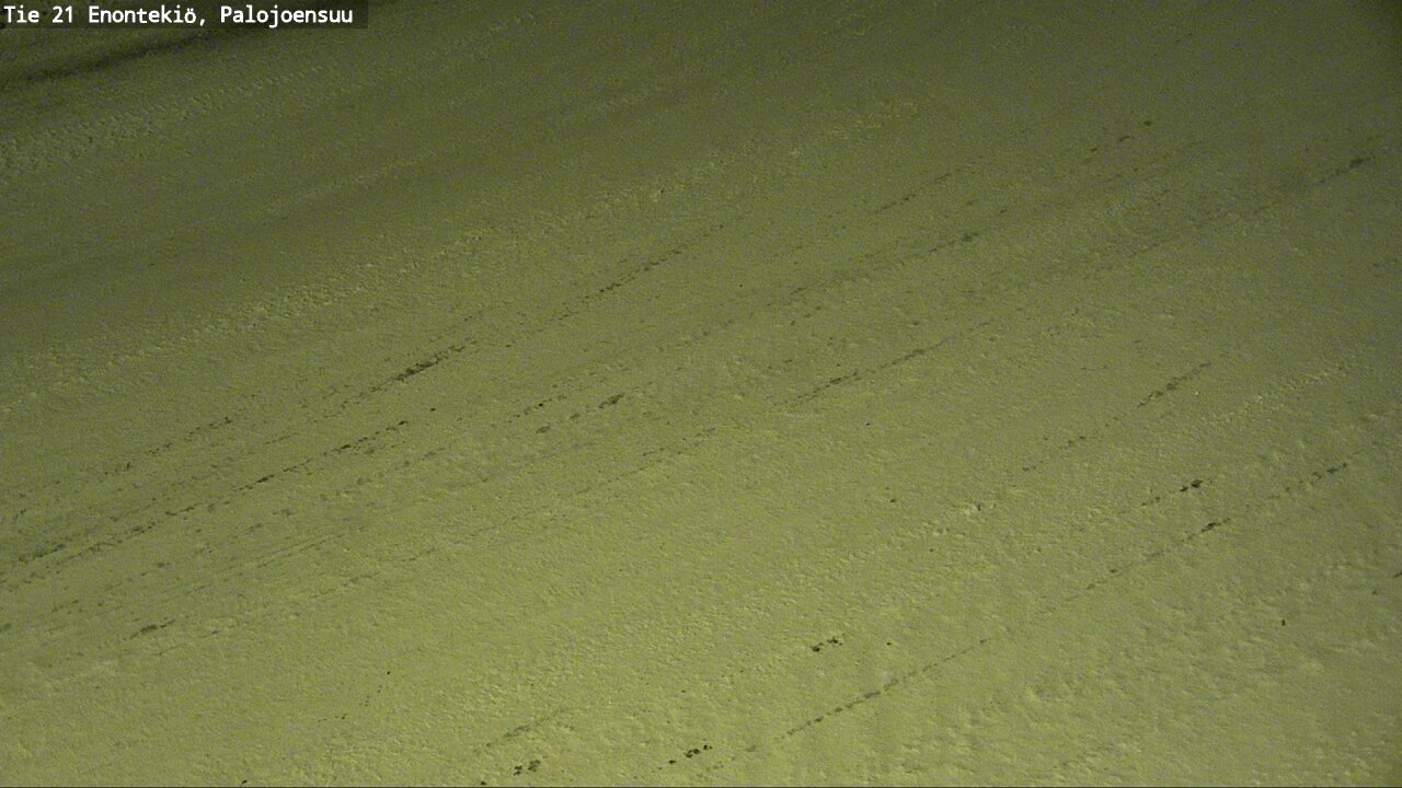 Weather Camera Image Road 21 Enontekiö, Palojoensuu, Enontekiö, Lappi