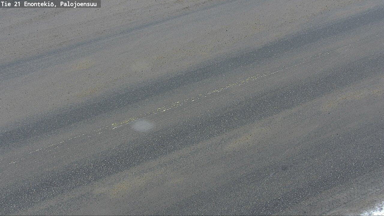 Weather Camera Image Road 21 Enontekiö, Palojoensuu, Enontekiö, Lappi