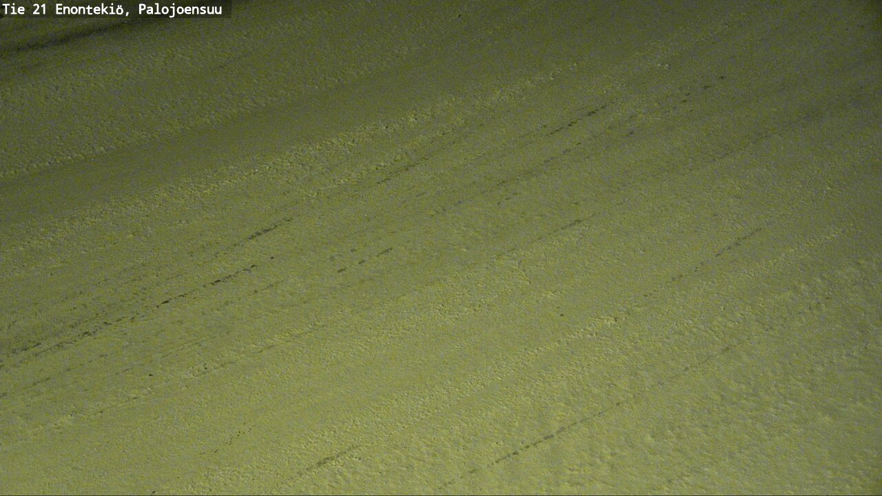Weather Camera Image Road 21 Enontekiö, Palojoensuu, Enontekiö, Lappi