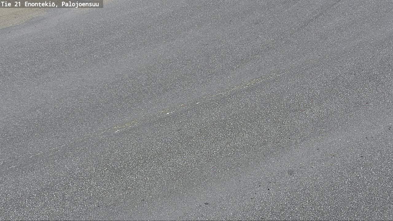 Weather Camera Image Road 21 Enontekiö, Palojoensuu, Enontekiö, Lappi