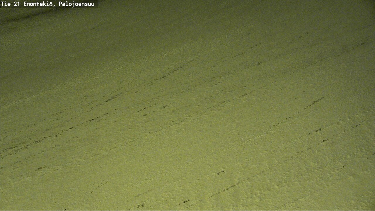 Weather Camera Image Road 21 Enontekiö, Palojoensuu, Enontekiö, Lappi