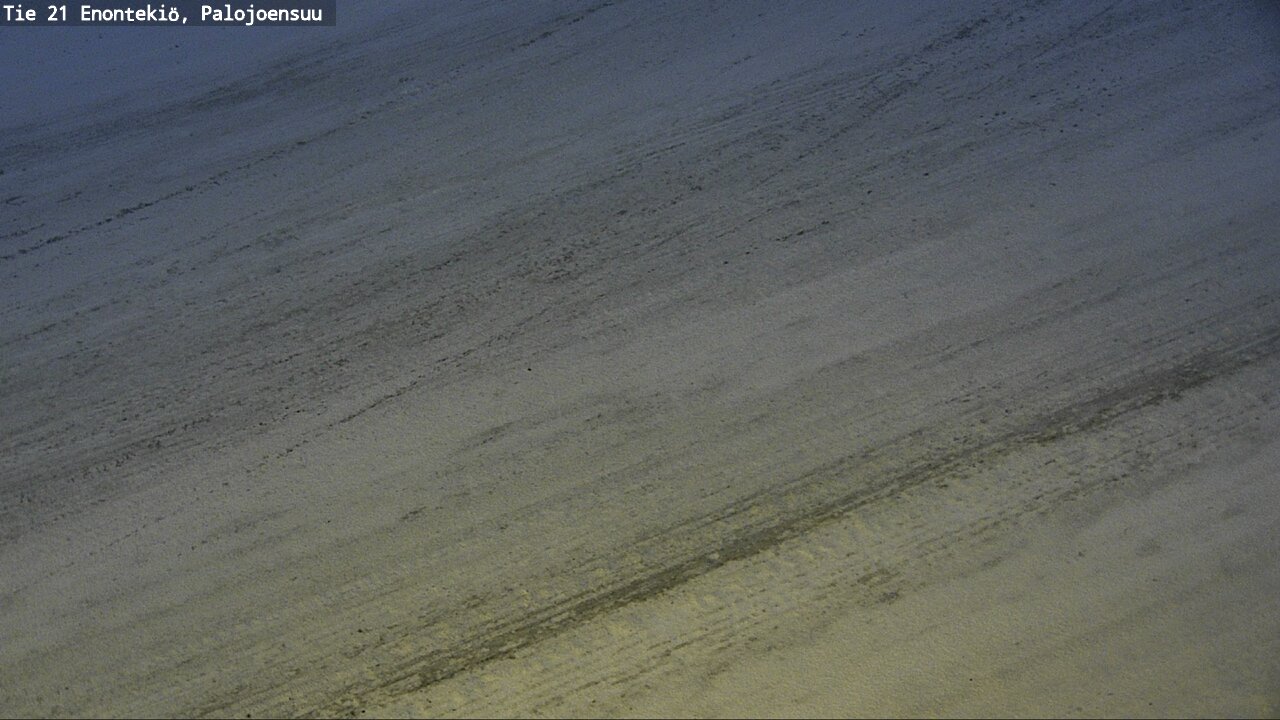 Weather Camera Image Road 21 Enontekiö, Palojoensuu, Enontekiö, Lappi