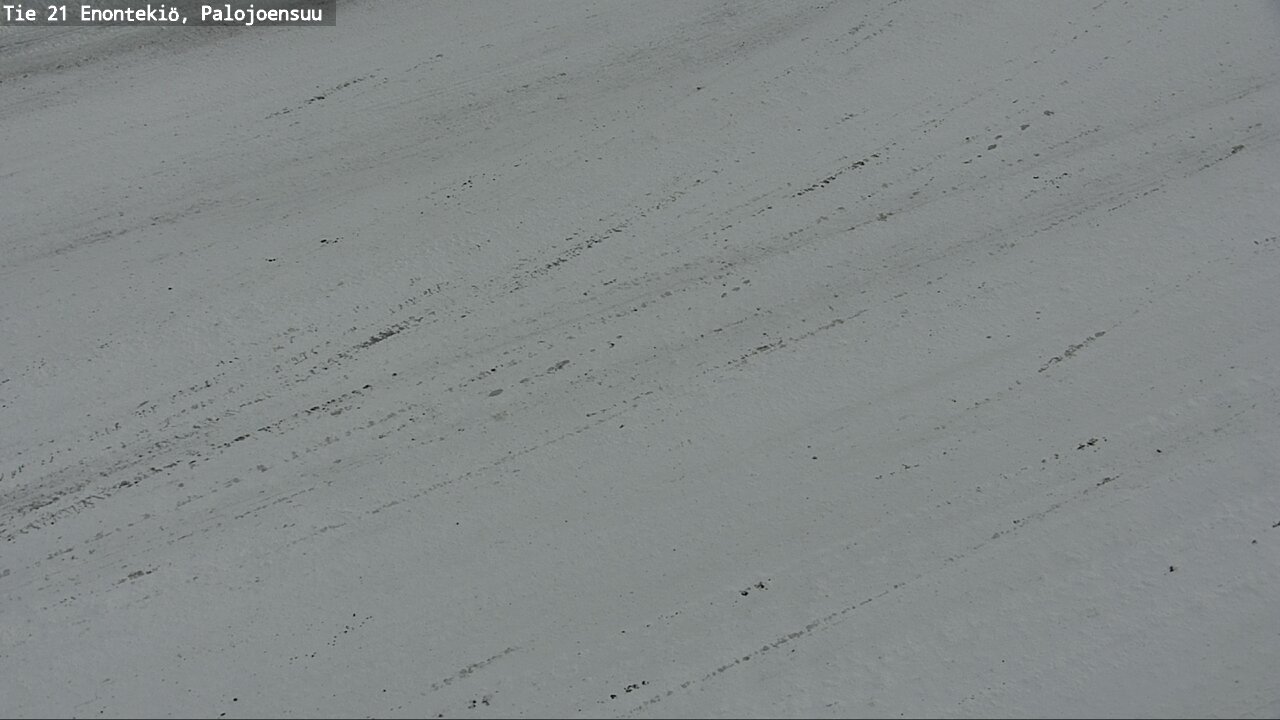 Weather Camera Image Väg 21 Enontekis, Palojoensuu, Enontekiö, Lappi