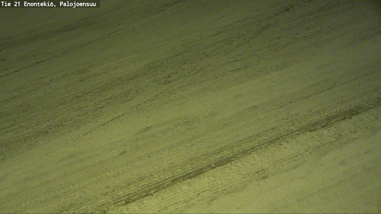 Weather Camera Image Väg 21 Enontekis, Palojoensuu, Enontekiö, Lappi