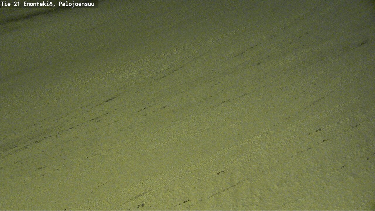 Weather Camera Image Road 21 Enontekiö, Palojoensuu, Enontekiö, Lappi
