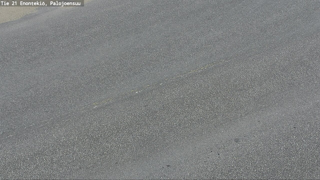 Weather Camera Image Road 21 Enontekiö, Palojoensuu, Enontekiö, Lappi
