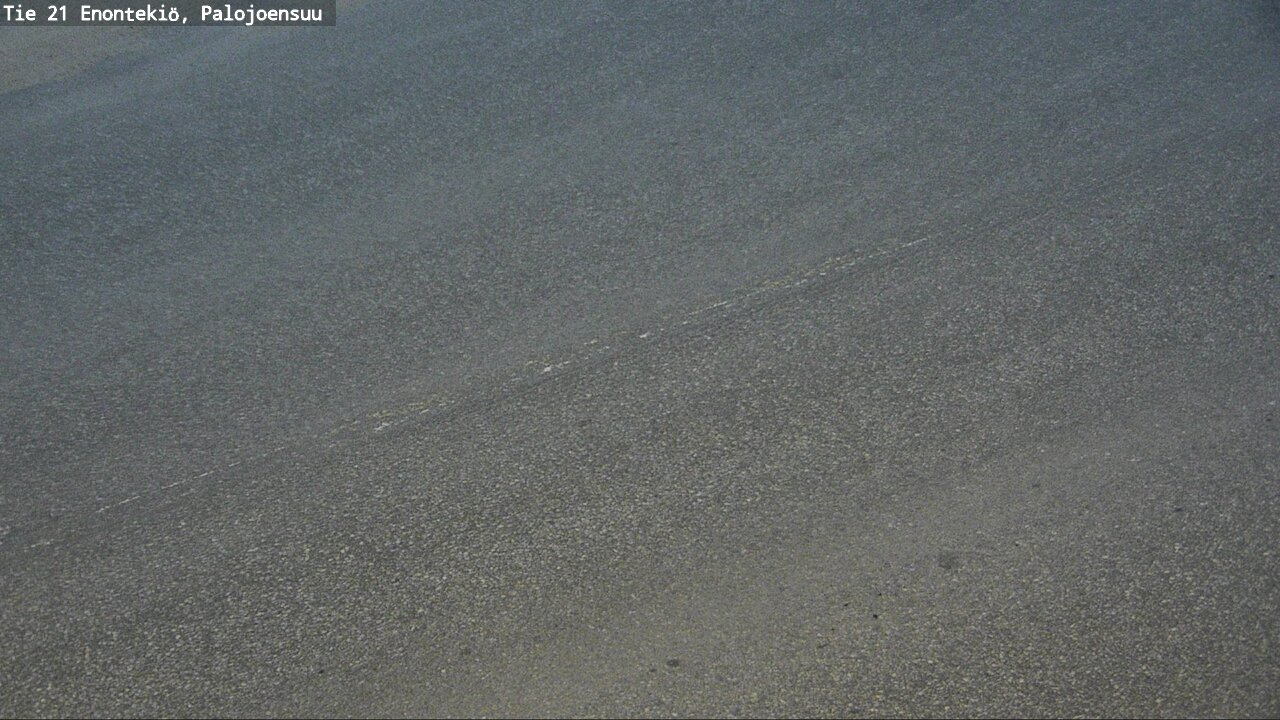 Weather Camera Image Road 21 Enontekiö, Palojoensuu, Enontekiö, Lappi