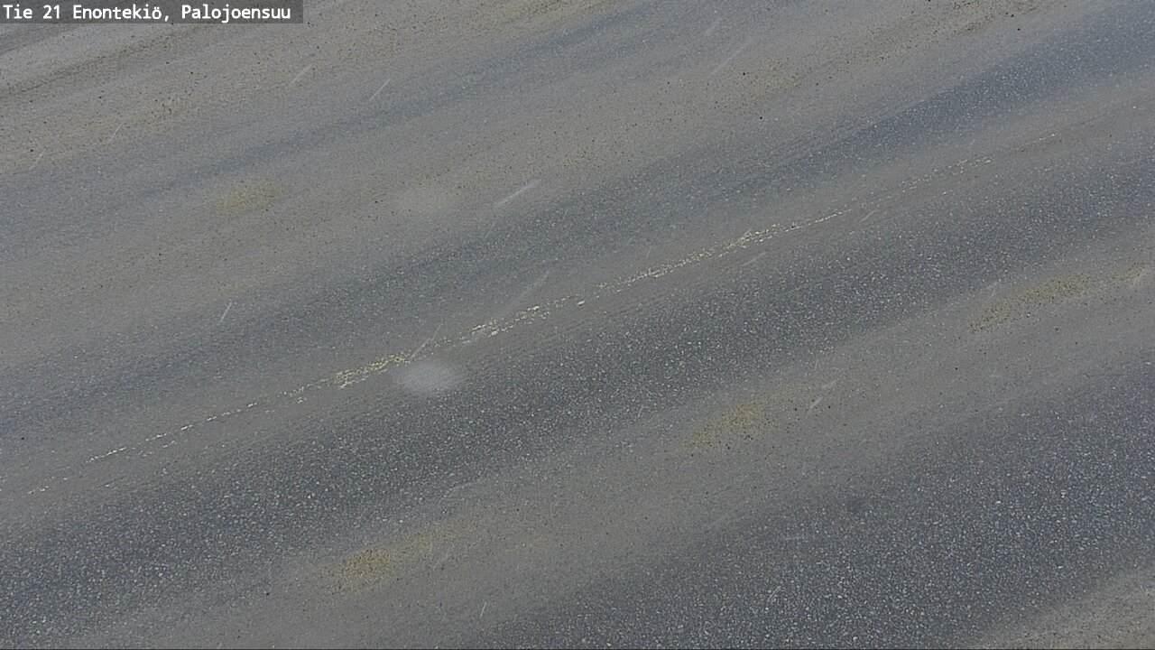Weather Camera Image Väg 21 Enontekis, Palojoensuu, Enontekiö, Lappi