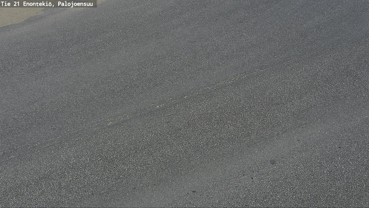 Weather Camera Image Road 21 Enontekiö, Palojoensuu, Enontekiö, Lappi