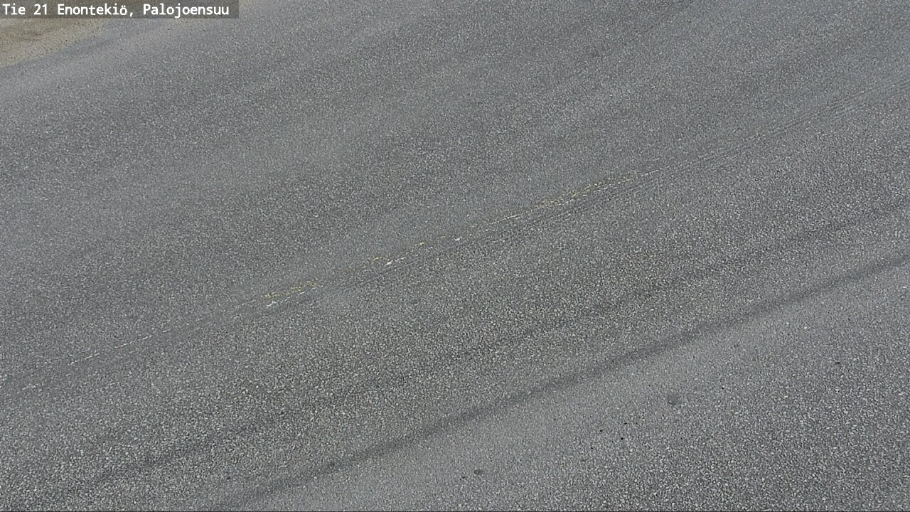 Weather Camera Image Road 21 Enontekiö, Palojoensuu, Enontekiö, Lappi