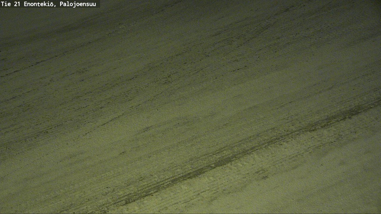 Weather Camera Image Väg 21 Enontekis, Palojoensuu, Enontekiö, Lappi