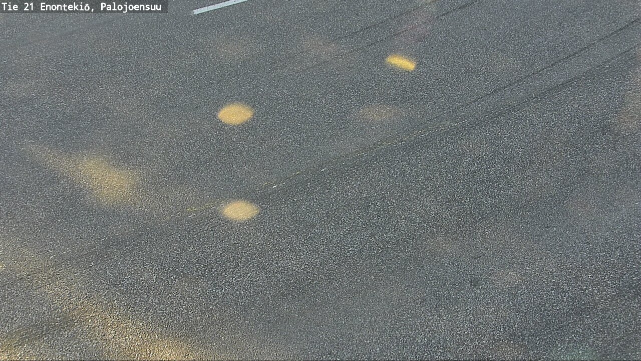 Weather Camera Image Väg 21 Enontekis, Palojoensuu, Enontekiö, Lappi