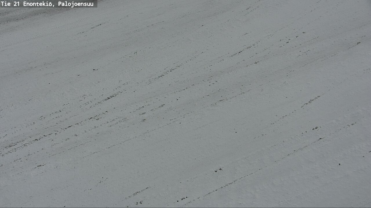 Weather Camera Image Väg 21 Enontekis, Palojoensuu, Enontekiö, Lappi