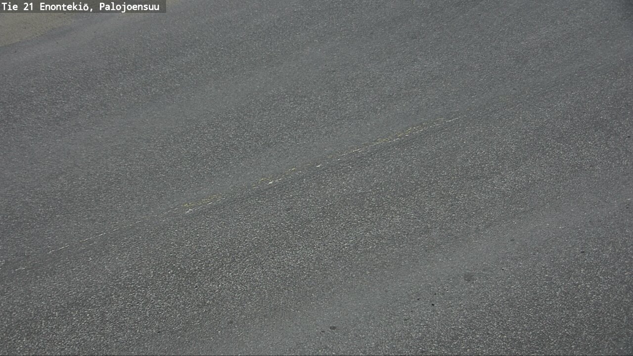 Weather Camera Image Road 21 Enontekiö, Palojoensuu, Enontekiö, Lappi