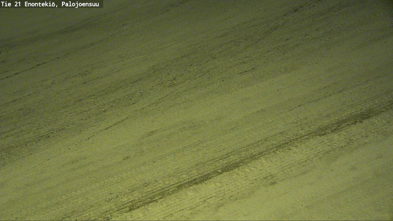 Weather Camera Image Road 21 Enontekiö, Palojoensuu, Enontekiö, Lappi