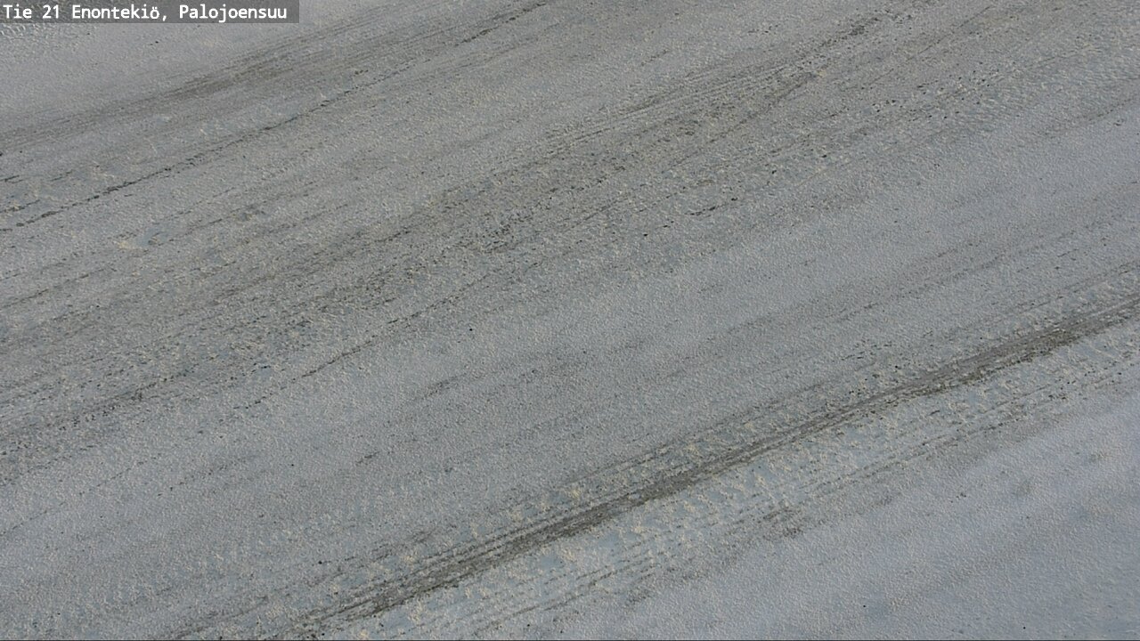 Weather Camera Image Road 21 Enontekiö, Palojoensuu, Enontekiö, Lappi
