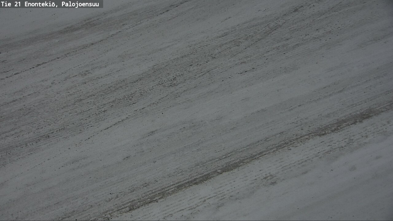 Weather Camera Image Road 21 Enontekiö, Palojoensuu, Enontekiö, Lappi