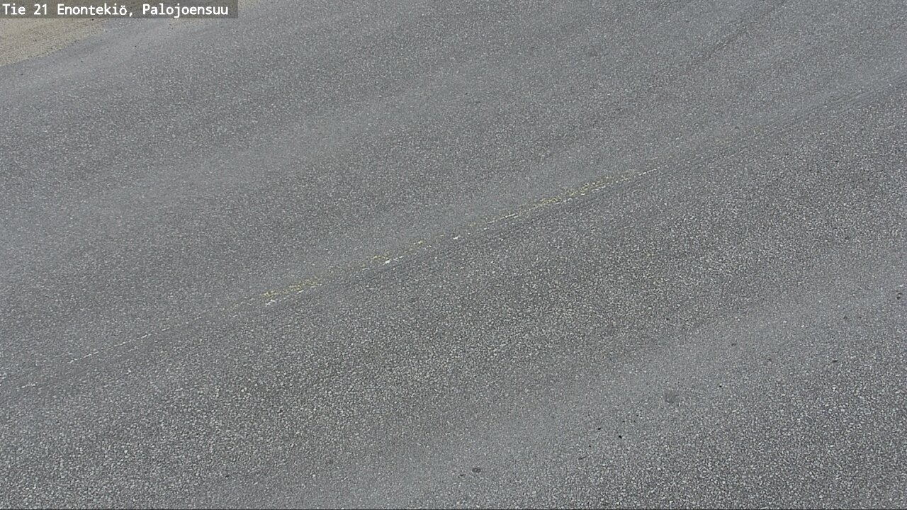 Weather Camera Image Road 21 Enontekiö, Palojoensuu, Enontekiö, Lappi