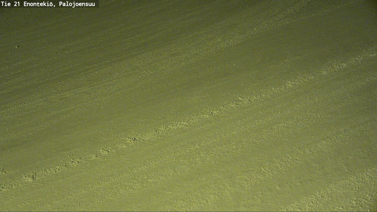 Weather Camera Image Road 21 Enontekiö, Palojoensuu, Enontekiö, Lappi