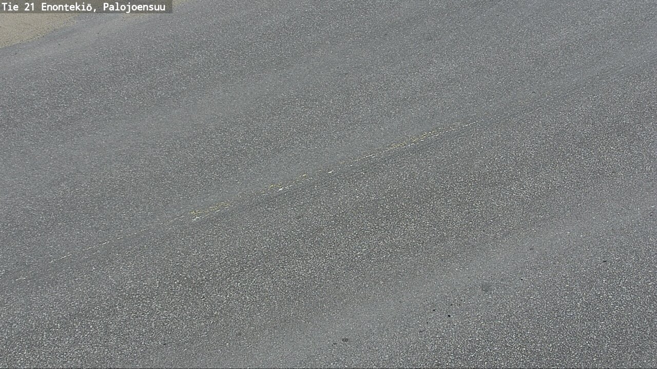 Weather Camera Image Road 21 Enontekiö, Palojoensuu, Enontekiö, Lappi