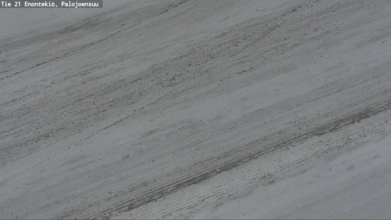 Weather Camera Image Road 21 Enontekiö, Palojoensuu, Enontekiö, Lappi